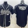 Men's Philadelphia Eagles Black RFLCTV Limited Jersey
