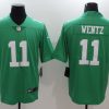 Men's Philadelphia Eagles Carson Wentz #11 Green Jersey