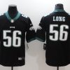 Men's Philadelphia Eagles Chris Long #56 Black Jersey