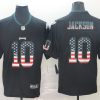 Men's Philadelphia Eagles Desean Jackson #10 Black Jersey
