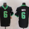 Men's Philadelphia Eagles DeVonta Smith #6 Black Alternate Jersey