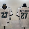Men's Philadelphia Eagles Quinyon Mitchell #27 White Jersey