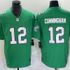 Men's Philadelphia Eagles Randall Cunningham #12 Kelly Green Jersey