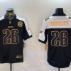 Men's Philadelphia Eagles Saquon Barkley #26 Black Team Jersey