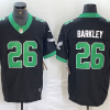 Men's Philadelphia Eagles Saquon Barkley #26 Black Vapor F.U.S.E. Limited Jersey