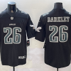 Men's Philadelphia Eagles Saquon Barkley #26 Carbon Black Jersey
