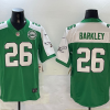Men's Philadelphia Eagles Saquon Barkley #26 Kelly Green Alternate Jersey