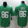 Men's Philadelphia Eagles Zach Ertz #86 Green Jersey City edition