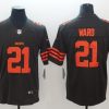 Men's Cleveland Browns Denzel Ward Brown Legend Jersey