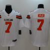 Men's Cleveland Browns DeShone Kizer #7 White Jersey