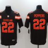 Men's Cleveland Browns Jabrill Peppers #22 Brown Jersey