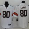 Men's Cleveland Browns Jarvis Landry #80 White Jersey