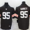 Men's Cleveland Browns Myles Garrett #95 Brown Jersey