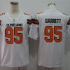 Men's Cleveland Browns Myles Garrett #95 White Jersey