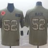 Men's Chicago Bears Khalil Mack #52 Brown Team Jersey