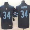 Men's Chicago Bears Walter Payton #34 Navy Jersey City Edition
