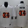 Men's Chicago Bears Walter Payton #34 White Team Jersey