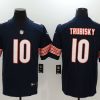 Men's Mitch Trubisky #10 Chicago Bears Season Jersey Blue