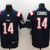 Men's New England Patriots Brandin Cooks #14 Navy Jersey