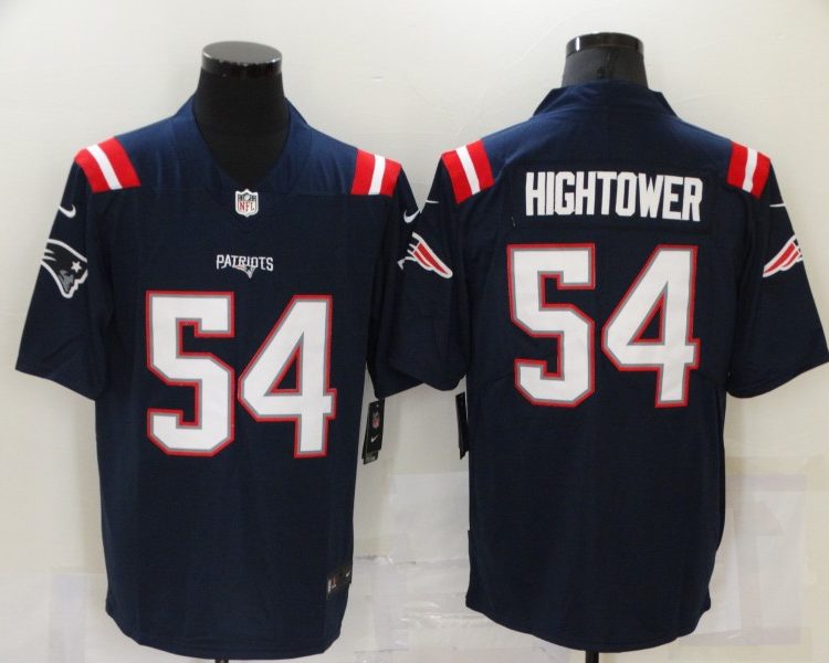 Men's New England Patriots Dont'a Hightower #54 Navy Jersey