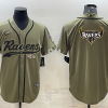 Men's Baltimore Ravens Olive 2022 Salute To Service Limited Jersey
