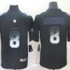 Men's Baltimore Ravens #8 Lamar Jackson Black Alternate Jersey
