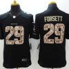 Men's Baltimore Ravens Justin Forsett #29 Black Jersey