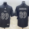 Men's Baltimore Ravens Mark Andrews #89 Black RFLCTV Limited Jersey