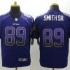 Men's Baltimore Ravens Steve Smith Sr #89 Purple Jersey