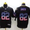 Men's Baltimore Ravens Torrey Smith #82 Black Jersey