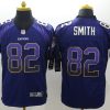 Men's Baltimore Ravens Torrey Smith #82 Purple Jersey