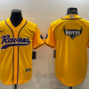 Men's Baltimore Ravens Yellow Jersey