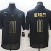 Men's Buffalo Bills Cole Beasley #11 Black Jersey