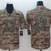 Men's Buffalo Bills Josh Allen #17 Camouflage Jersey