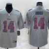 Men's Buffalo Bills Stefon Diggs #14 Gray Atmosphere Jersey