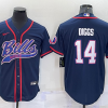 Men's Buffalo Bills Stefon Diggs #14 Navy Jersey Joint Edition