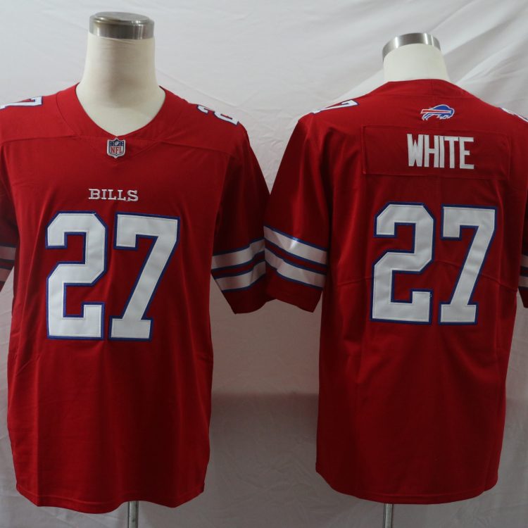 Men's Buffalo Bills Tre'Davious White #27 Red Jersey