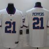 Men's New York Giants Jabrill Peppers #21 White Jersey