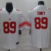 Men's New York Giants Kadarius Toney #89 White Jersey