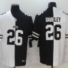 Men's New York Giants Saquon Barkley #26 Black/White Jersey