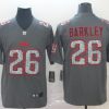 Men's New York Giants Saquon Barkley #26 Gray Jersey