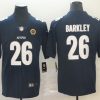 Men's New York Giants Saquon Barkley #26 Navy City Edition Jersey