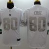 Men's New York Giants Victor Cruz #80 White Jersey