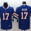Men's Buffalo Bills Josh Allen #17 Blue Team Jersey