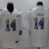 Men's Buffalo Bills Stefon Diggs #14 White Jersey
