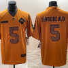 Men's New York Giants Kayvon Thibodeaux #5 Brown 2023 Salute To Service Limited Jersey