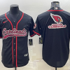 Men's Arizona Cardinals Black Jersey