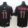 Men's Arizona Cardinals Larry Fitzgerald #11 Black Jersey
