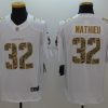 Men's Arizona Cardinals Tyrann Mathieu #32 White Jersey