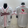 Men's Arizona Cardinals White Jersey